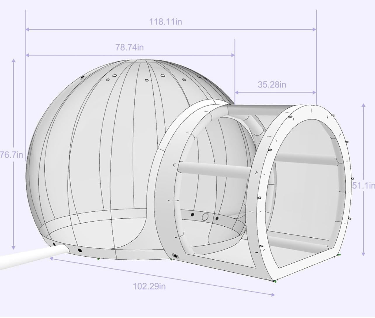 HappyBubbleHouse Komplettangebot
